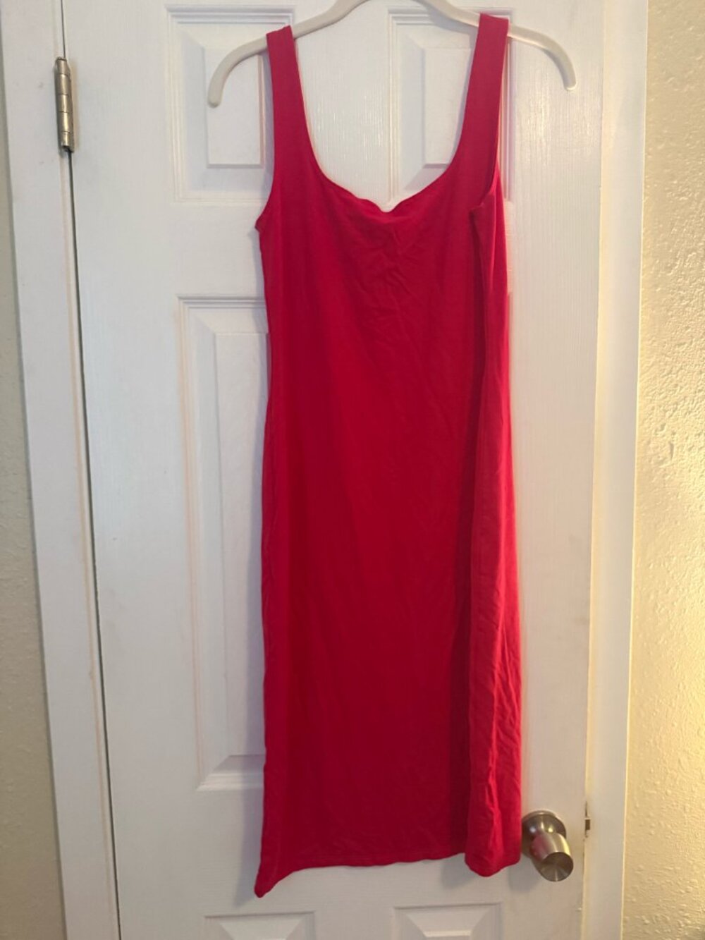 Reformation Emiliana Knit Dress Corvette - Size M - Picture 2 of 5